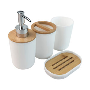 SET DE ACCESORIOS DE APOYO PARA BAÑO TESHIO