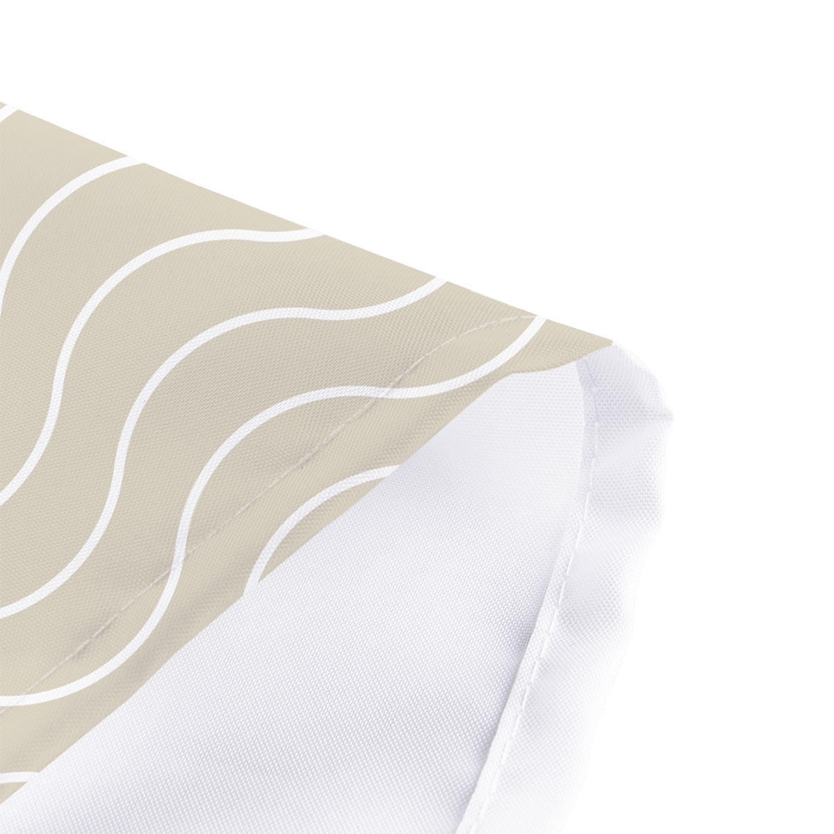 CORTINA PARA BAÑO DE TELA ONDAS - Imagen 4