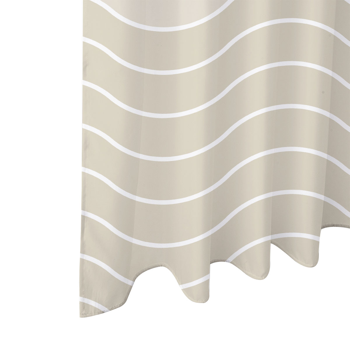 CORTINA PARA BAÑO DE TELA ONDAS - Imagen 6