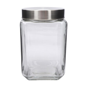 FRASCO CUADRADO CON TAPA DE ACERO 1700 ML