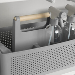 CESTO ORGANIZADOR MULTIUSO FLOW - GRIS