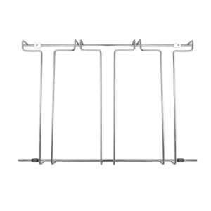 PORTA COPA TRIPLE BAJO ALACENA CROMADO