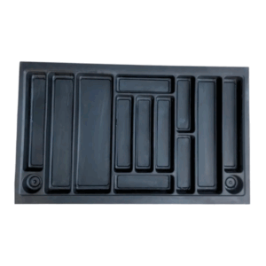 CUBIERTERO PVC 82 CM X 48 CM - NEGRO