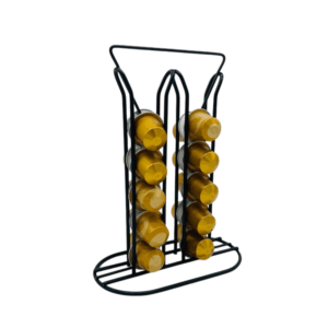 EXHIBIDOR NESPRESSO 20 CAPSULAS NEGRO