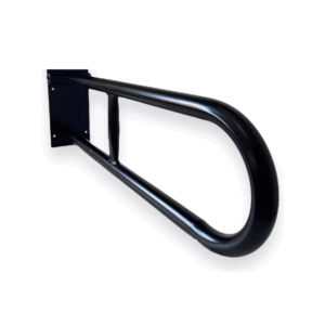 BARRAL FIJO X 70 CM S/PORTA ROLLO - NEGRO