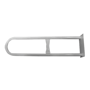 BARRAL FIJO X 70 CM S/PORTA ROLLO - BLANCO