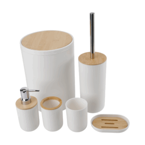 SET DE ACCESORIOS DE APOYO PARA BAÑO KUMANNO