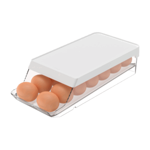 ORGANIZADOR DE 14 HUEVOS RODANTES CLEAR FRESH